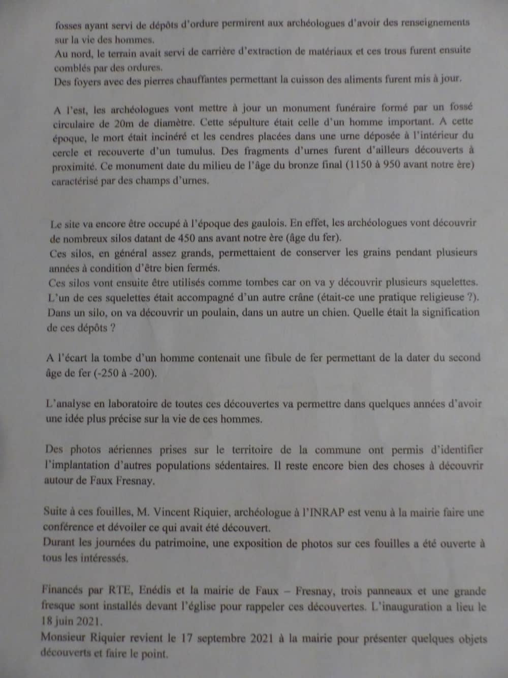 Résumé de la conférence du 27 11 2021 page 2 sur 2